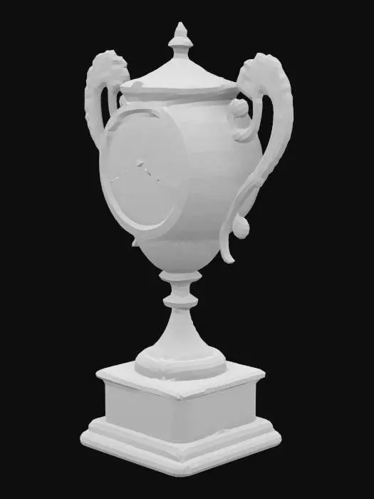 3D model for Trophy with second