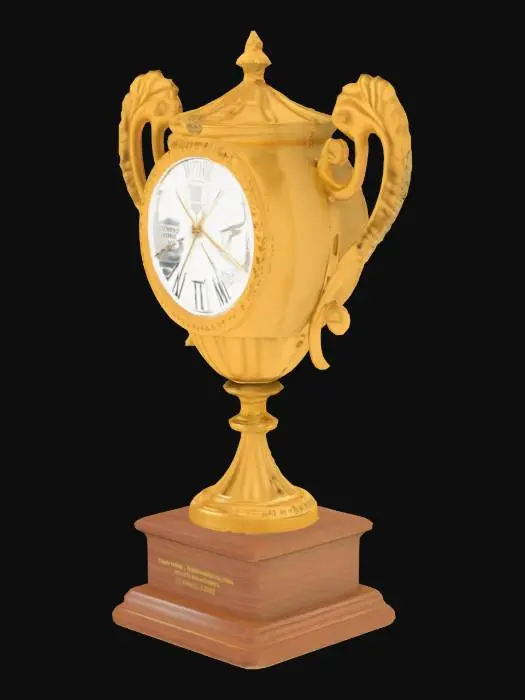 3D model for Trophy with second
