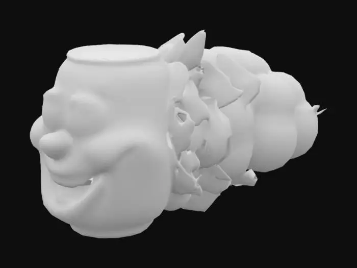 3D model for a beer can and sativa bud funny cartoon design setting on a sofa with funny friend design in high quality high detail high texturing