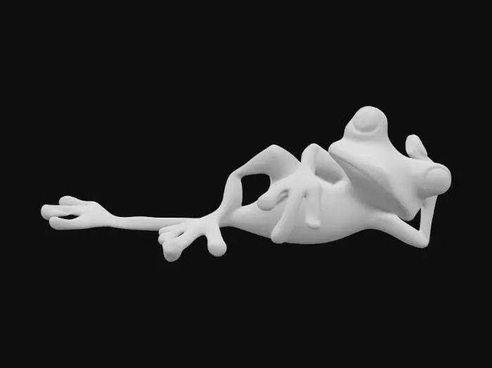 3D model for Relaxing Frog