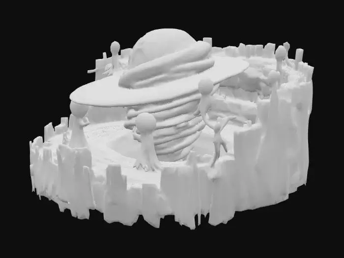 3D model for Alien Planetary Ritual