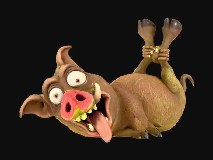 3D model for Quirky hog Roast  #food#