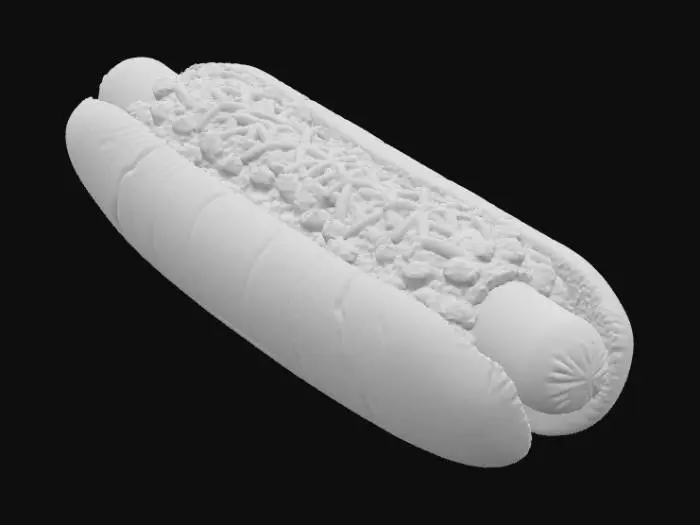 3D model for Chili Cheese Delight #food#