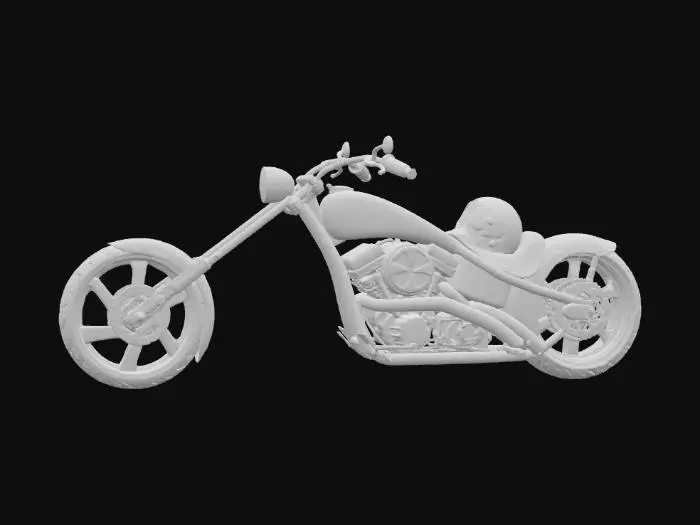 3D model for Steelers Motorcycle