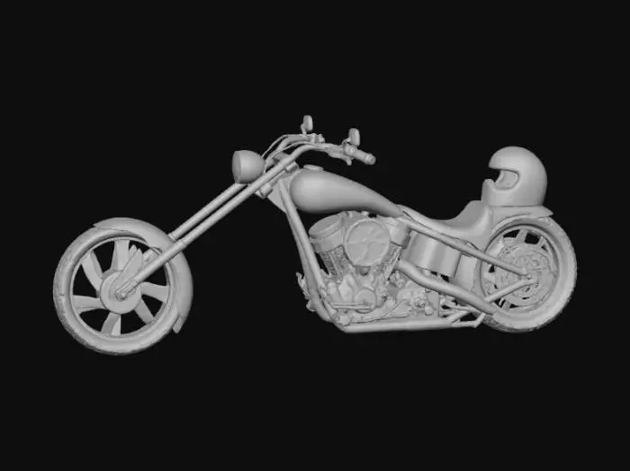 3D model for Steelers Motorcycle