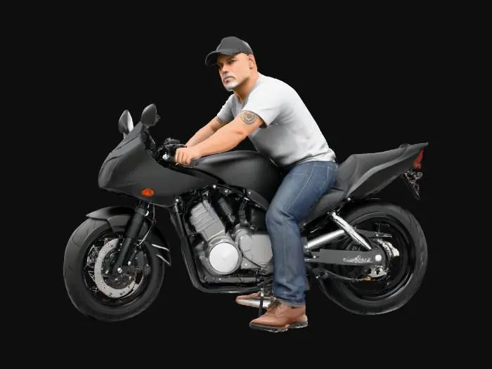 3D model for Motorcycle Moment