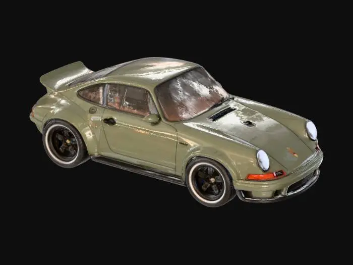 3D model for Classic Green Beauty