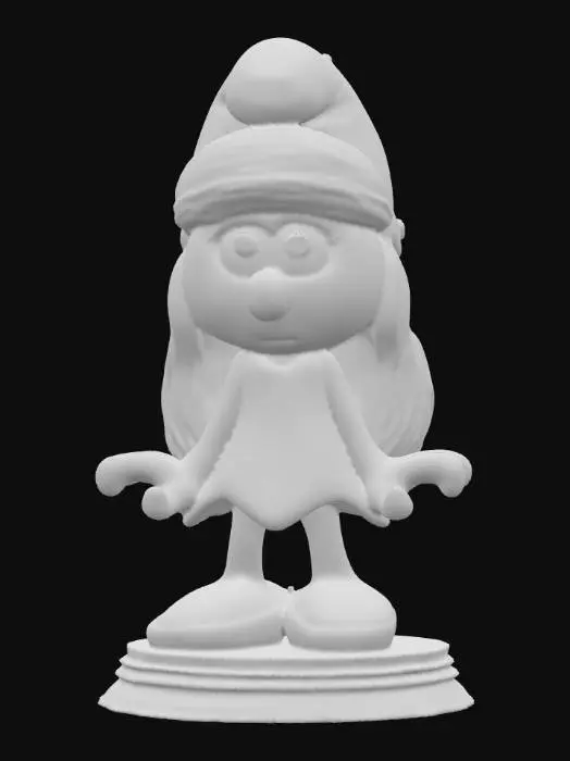 3D model for Smurfette Figurine