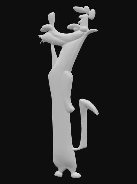 3D model for Weasel Character