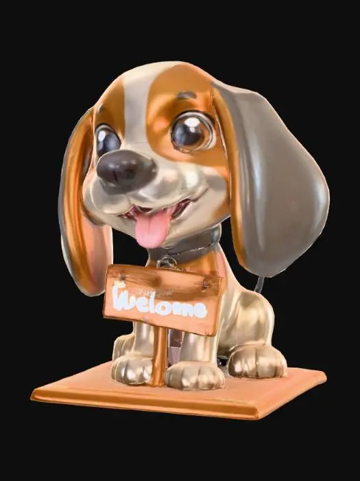3D model for Welcome Puppy