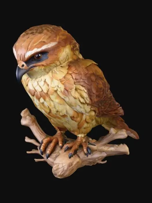 3D model for Watchful pray