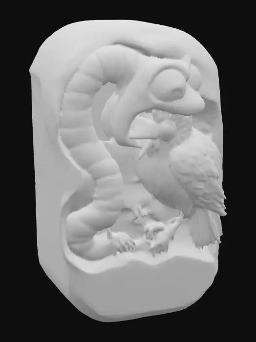 3D model for Reversal of Roles custom art by RRC