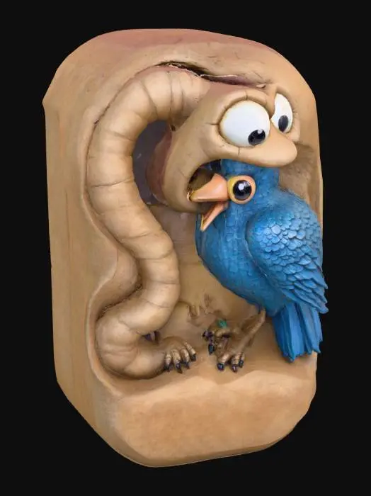 3D model for Reversal of Roles custom art by RRC