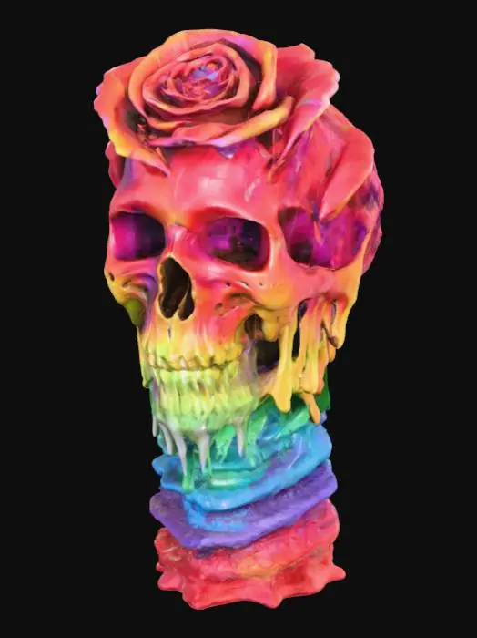 3D model for Crimson Spectrum Skull