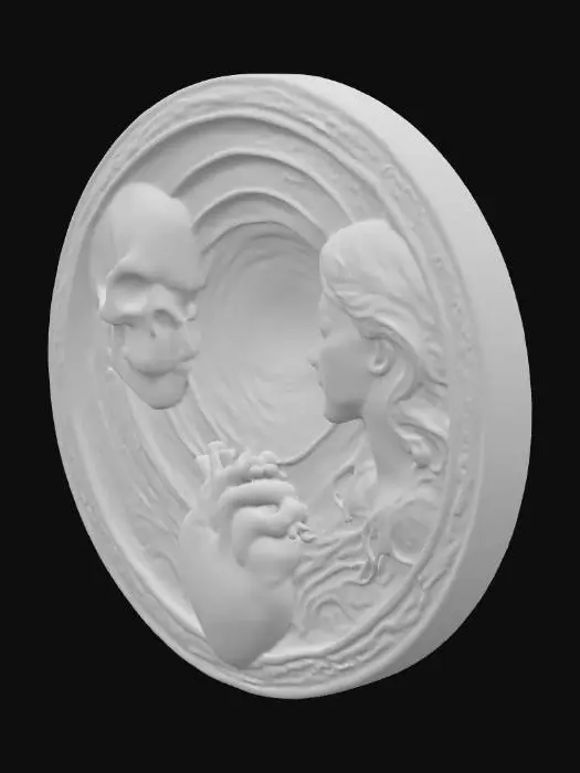 3D model for Eternal Dichotomy, #PBR#