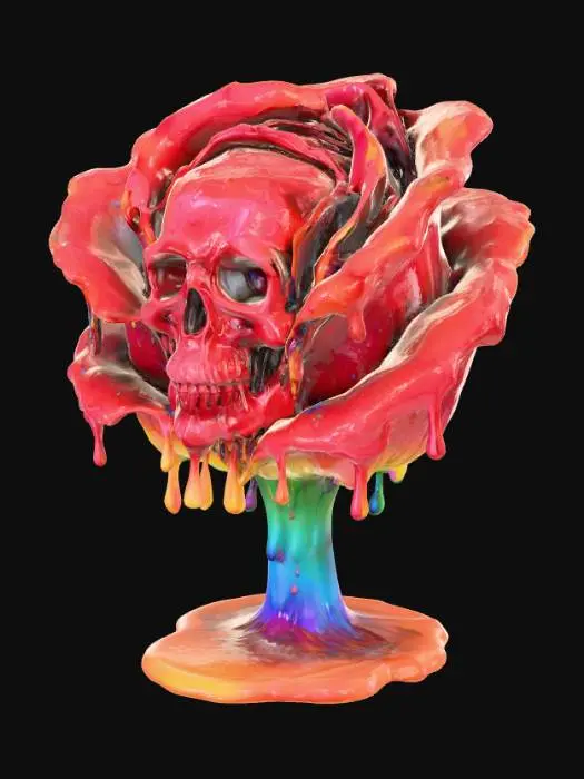3D model for Spectrum Skull Blossom