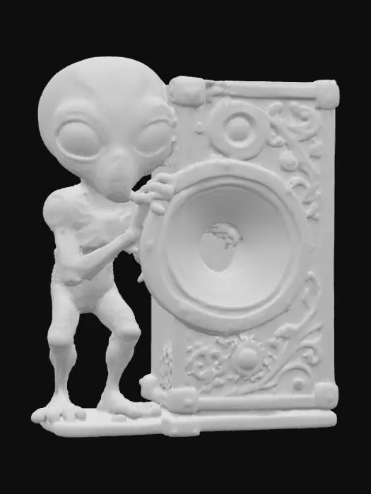 3D model for Alien Beat's, subwoofer #PBR#