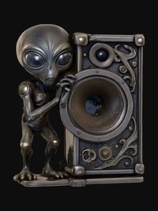 3D model for Alien Beat's, subwoofer #PBR#