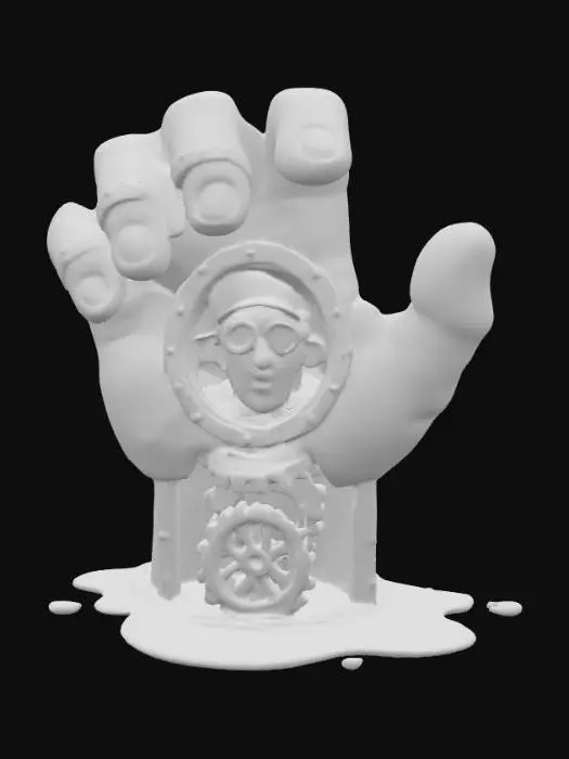 3D model for Mechanical Grasp, #PBR#