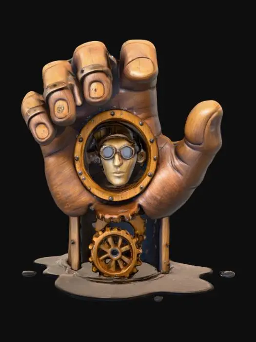 3D model for Mechanical Grasp, #PBR#