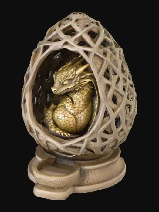 3D model for Dragon's Lair Egg by RRC