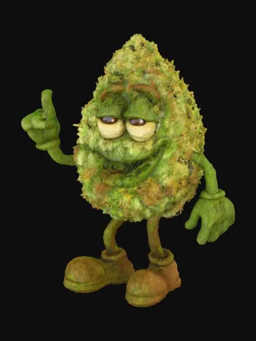3D model for Leafy Character