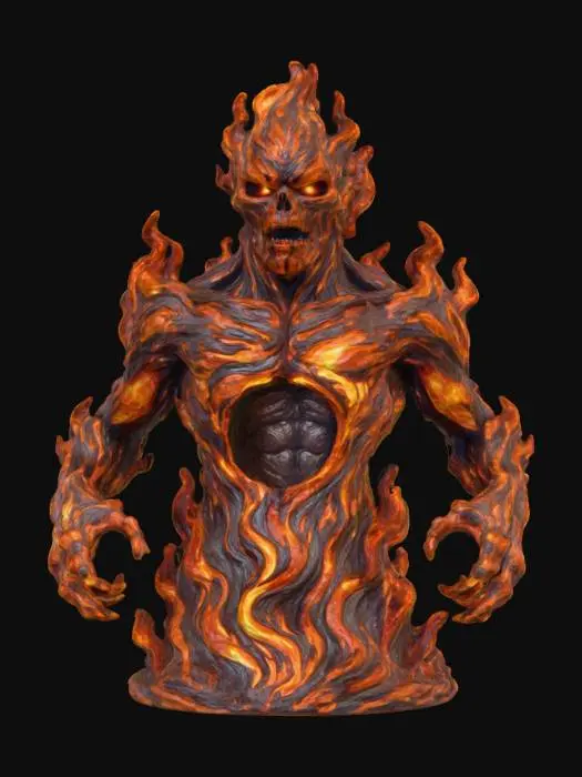 3D model for fire overlord