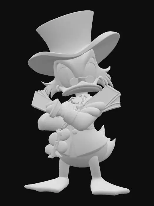 3D model for Duck  scrooge bling