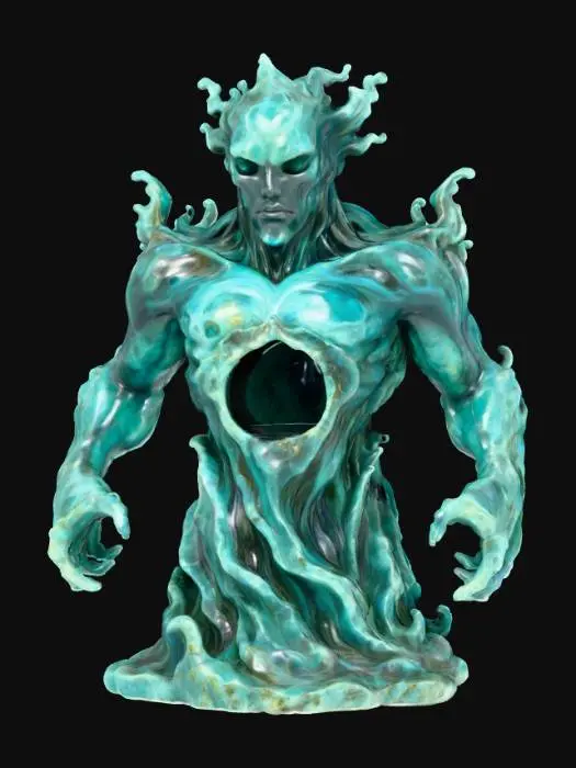 3D model for water overlord