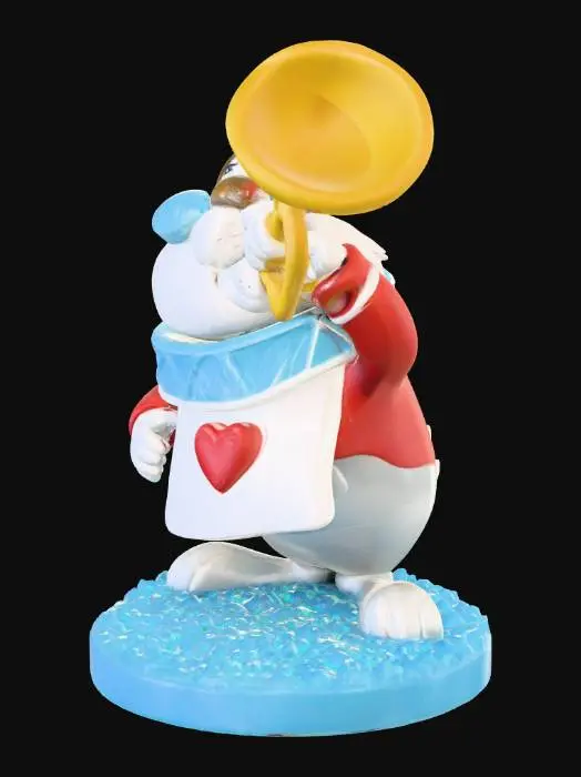 3D model for White Rabbit Figurine