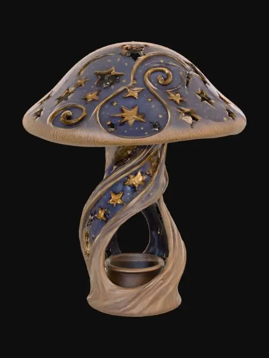 3D model for Starlit Mushroom Lamp