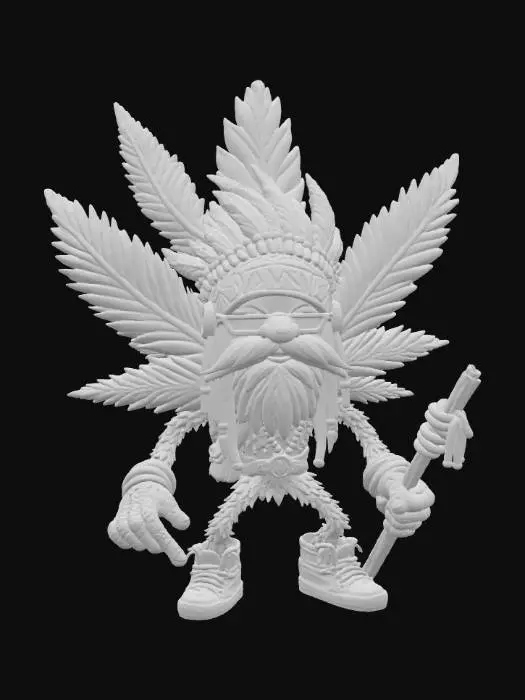 3D model for Leafy Wanderer