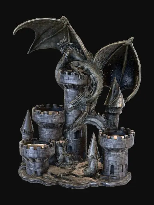 3D model for Dragon's Keep
