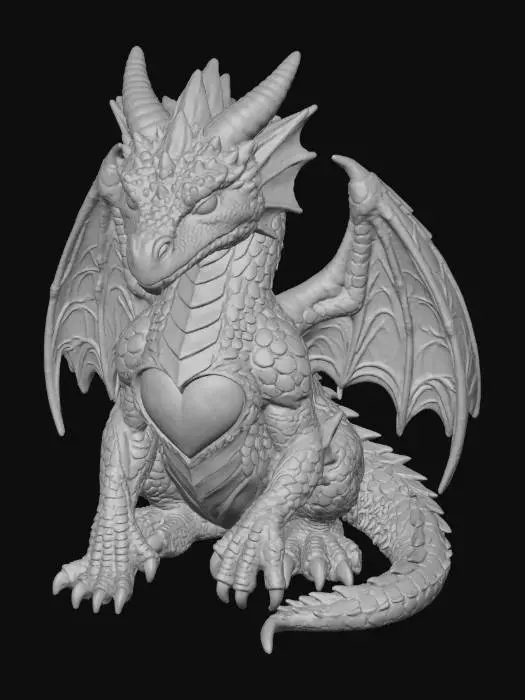3D model for Heart of the Dragon 2