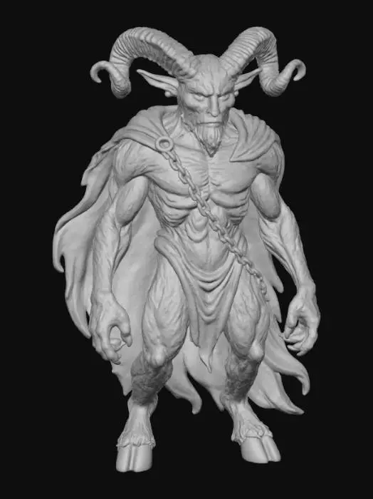 3D model for Infernal Guardian
