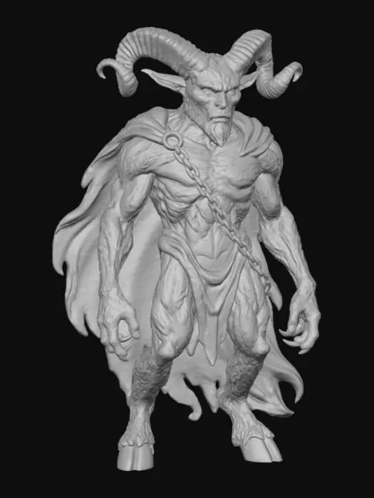 3D model for Infernal Guardian