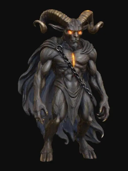 3D model for Infernal Guardian