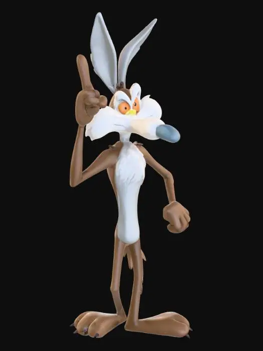 3D model for Clever Coyote