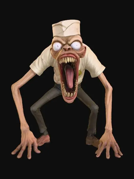 3D model for Ice Cream Scream, #Halloween2025#