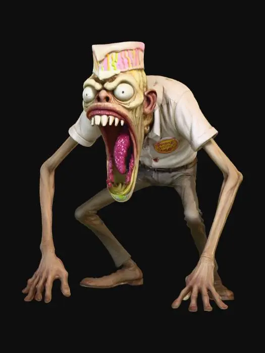 3D model for Ice Cream Scream, #Halloween2025#