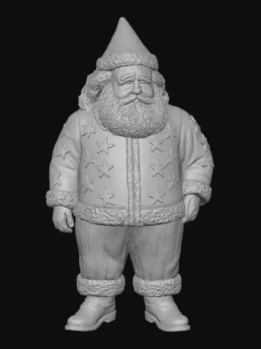 3D model for Patriotic 1863 Santa
