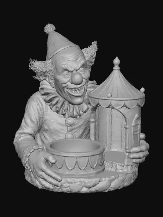 3D model for Creepy Carnival Clown