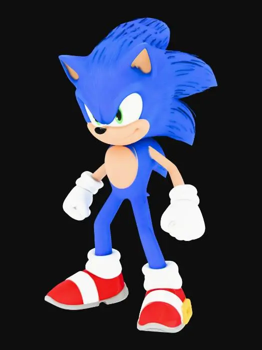 3D model for Blue Speedster