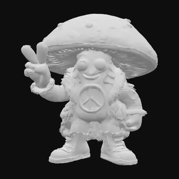 3D model for Peaceful Shroomer