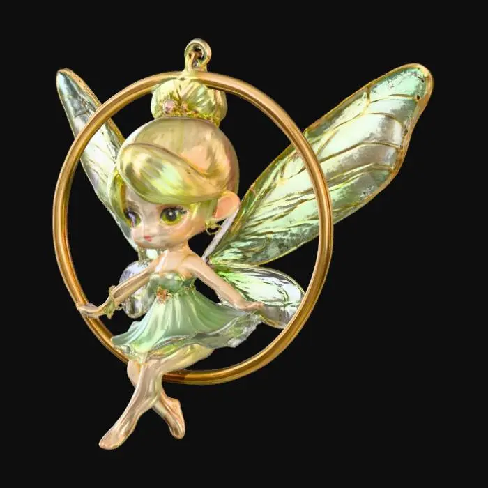 3D model for Fairy in a Golden Hoop