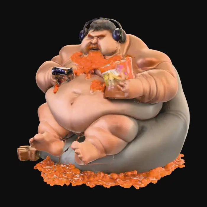 3D model for Game Time flunky!