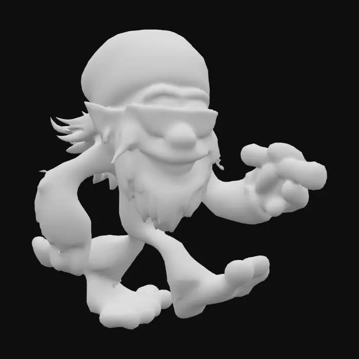 3D model for Reggae Bigfoot