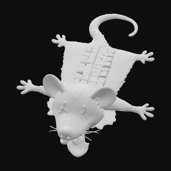 3D model for Roadkill Playmat