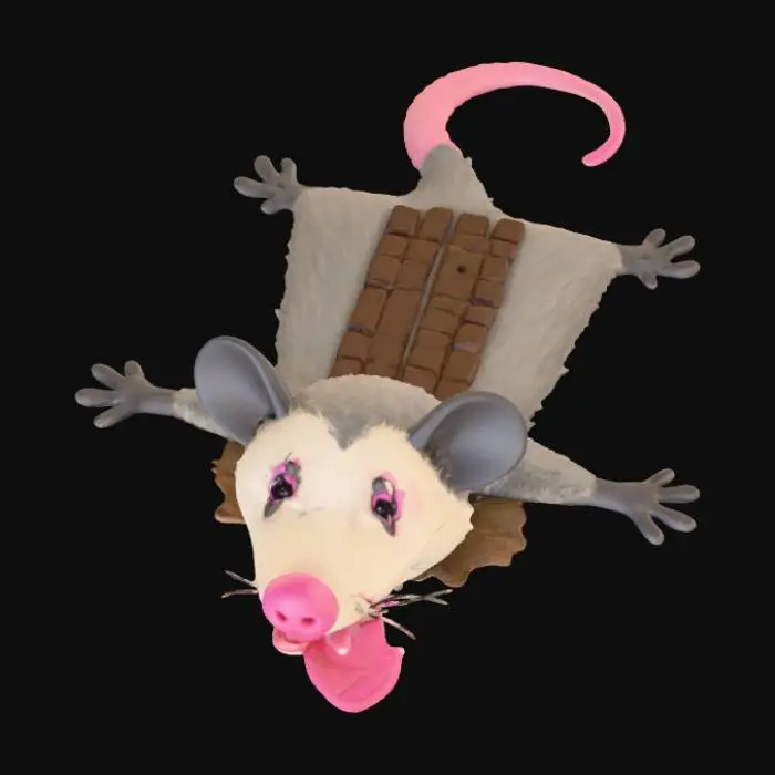 3D model for Roadkill Playmat