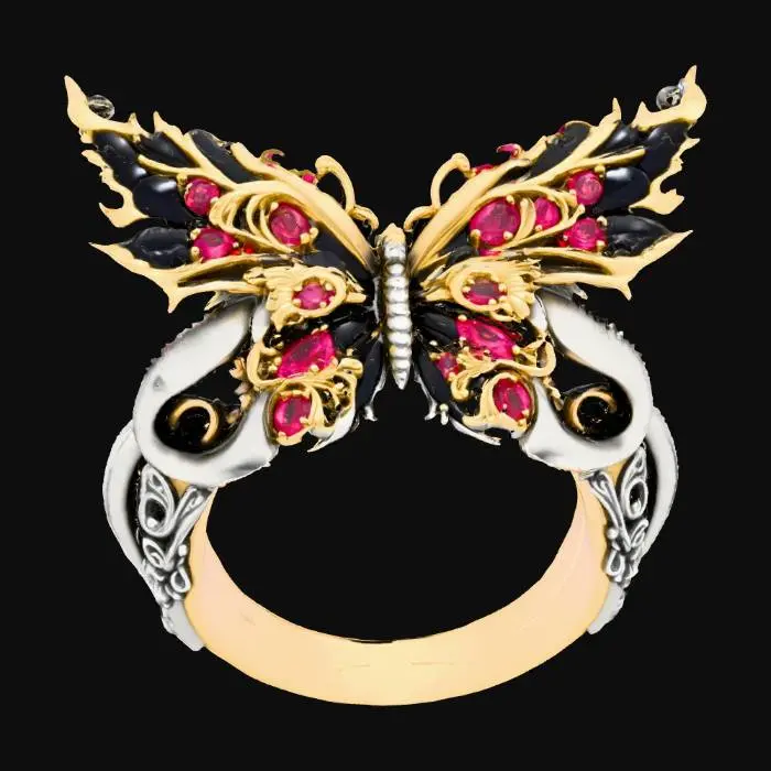 3D model for Gilded Wings